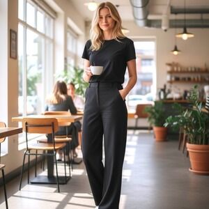 Ann Taylor Womens 4 Modern Fit Trouser Leg Gray Dress Pants Professional NWT